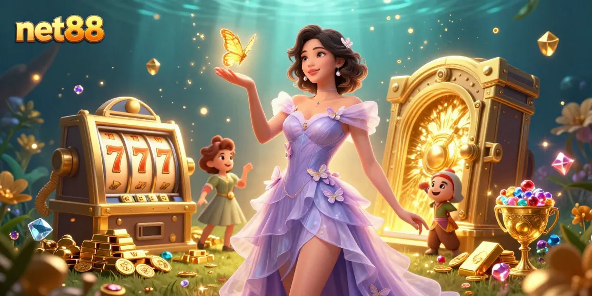 Engage with net88's thrilling casino experience spinning slot reels while uncovering riches.
