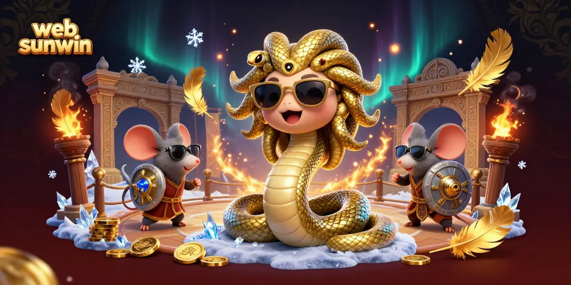 Experience gaming excitement at web sunwin with a vibrant 3D casino illustration.